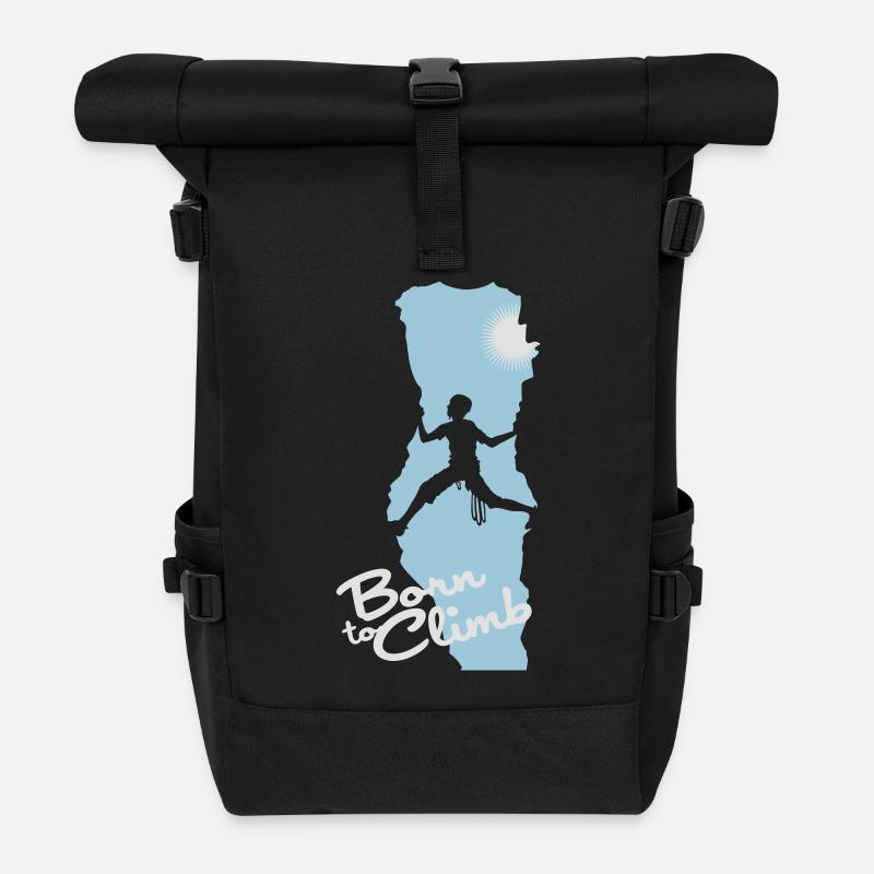 Escalade flex - Sac à dos roll top - noir
