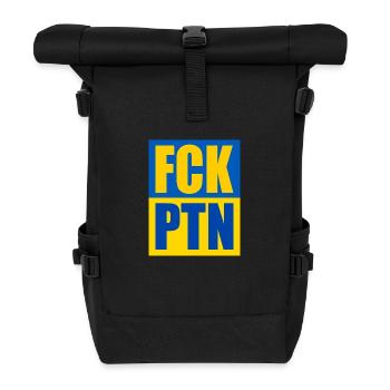 Fck ptn - Rolltop Rucksack - Schwarz - Vorne