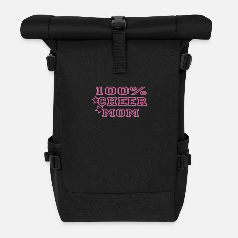 cheermom - Rolltop Rucksack - Schwarz