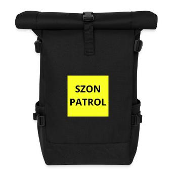SZON_PATROL - Roll Top Backpack - black - Front