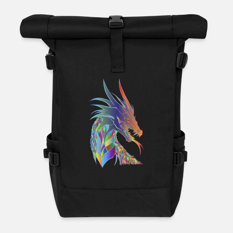 drag 163 - Rolltop Rucksack - Schwarz
