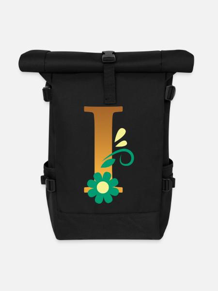 I - Rolltop Rucksack - Schwarz