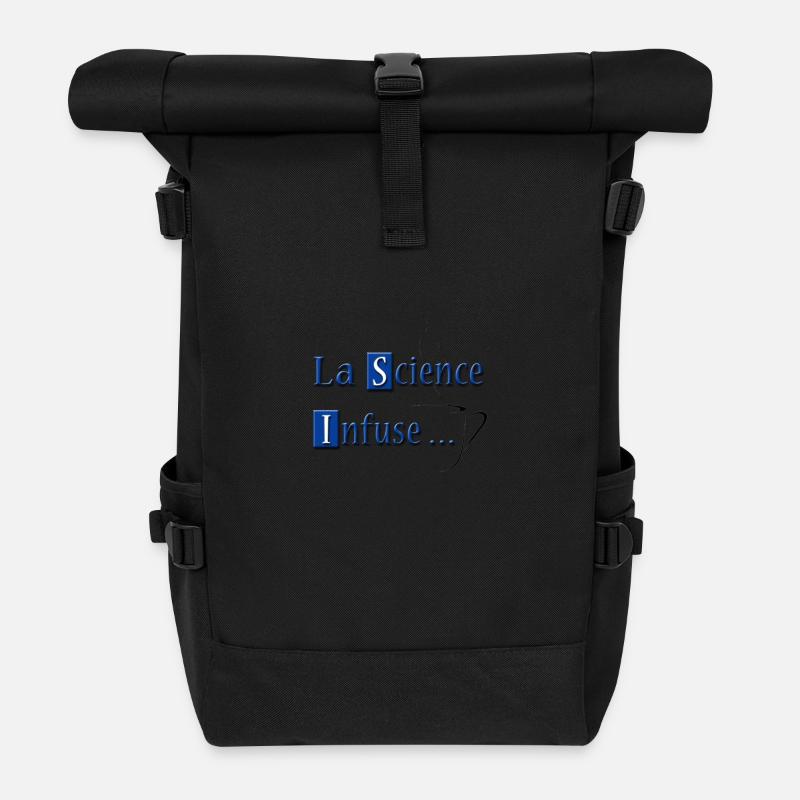 Science Infuse - Roll Top Backpack - black