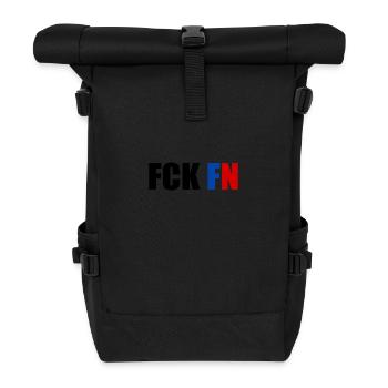 Fck fn - Sac à dos roll top - noir - Devant