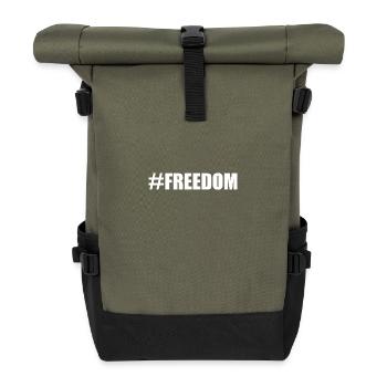 Freedom - Roll Top Backpack - olive/black - Front