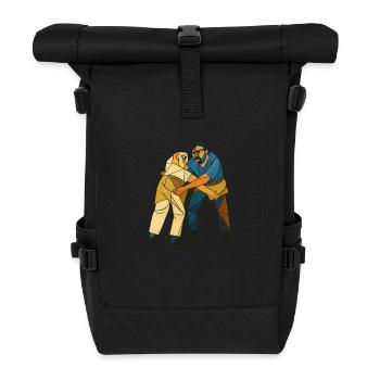 schwinger bekannt - Rolltop Rucksack - Schwarz - Vorne