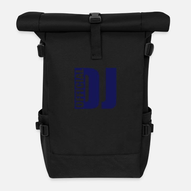 official DJ - Rolltop Rucksack - Schwarz