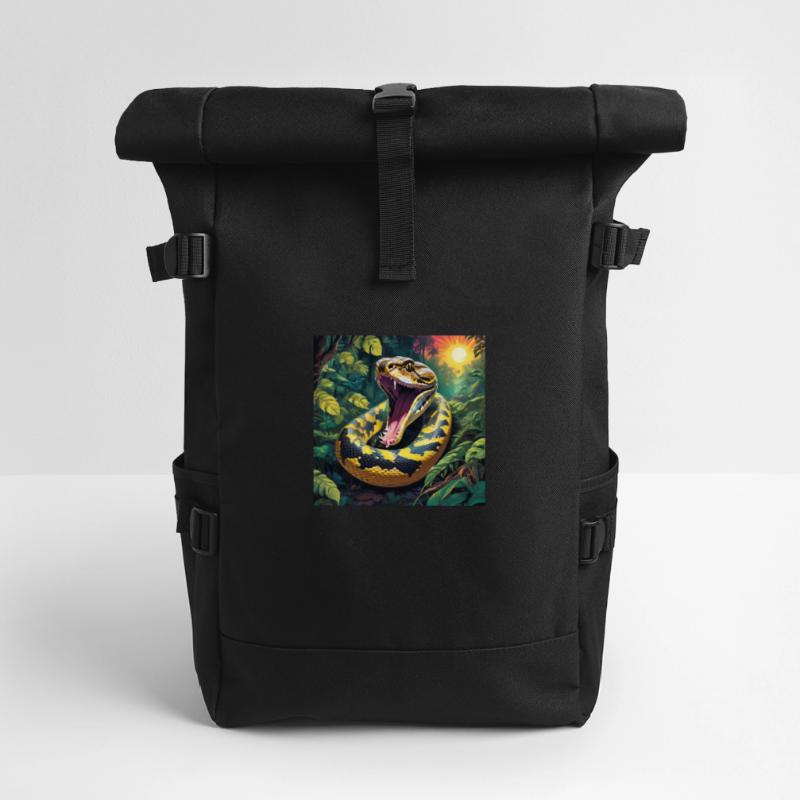 Python Schlange Rolltop Rucksack