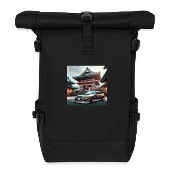 JDM Temple - Roll Top Backpack - black - Front