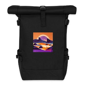 Shelter - Roll Top Backpack - black - Front