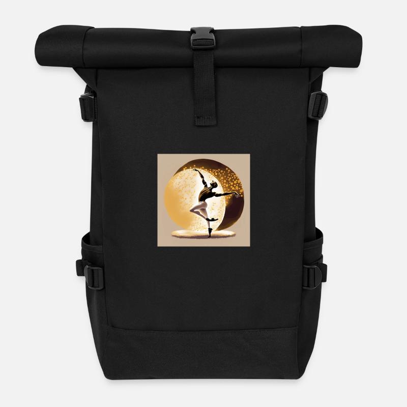 Gefühl - Rolltop Rucksack - Schwarz
