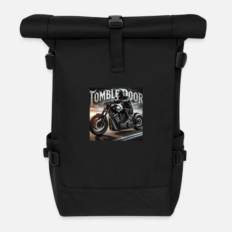 1000013532 - Rolltop Rucksack - Schwarz
