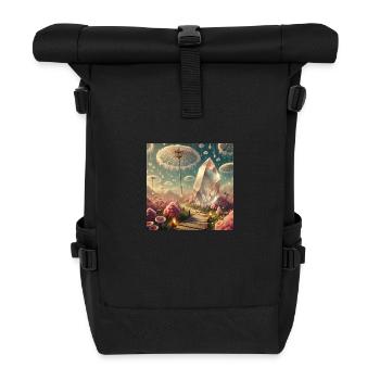 file Wkgycs11qHftZZGRDBoUW1 - Rolltop Rucksack - Schwarz - Vorne