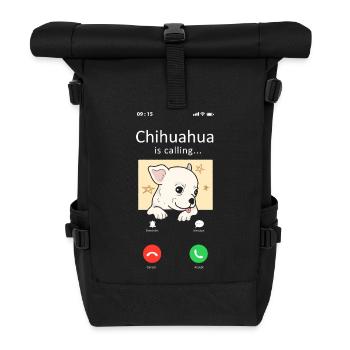 Chihuahua Chihuahueño Phone - Sac à dos roll top - noir - Devant