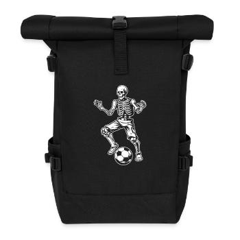 Joueur de football Football - Sac à dos roll top - noir - Devant