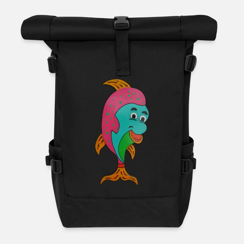 Nemo - Rolltop Rucksack - Schwarz