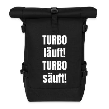 Fonctionnement turbo ! Turbo se noie ! - Sac à dos roll top - noir - Devant