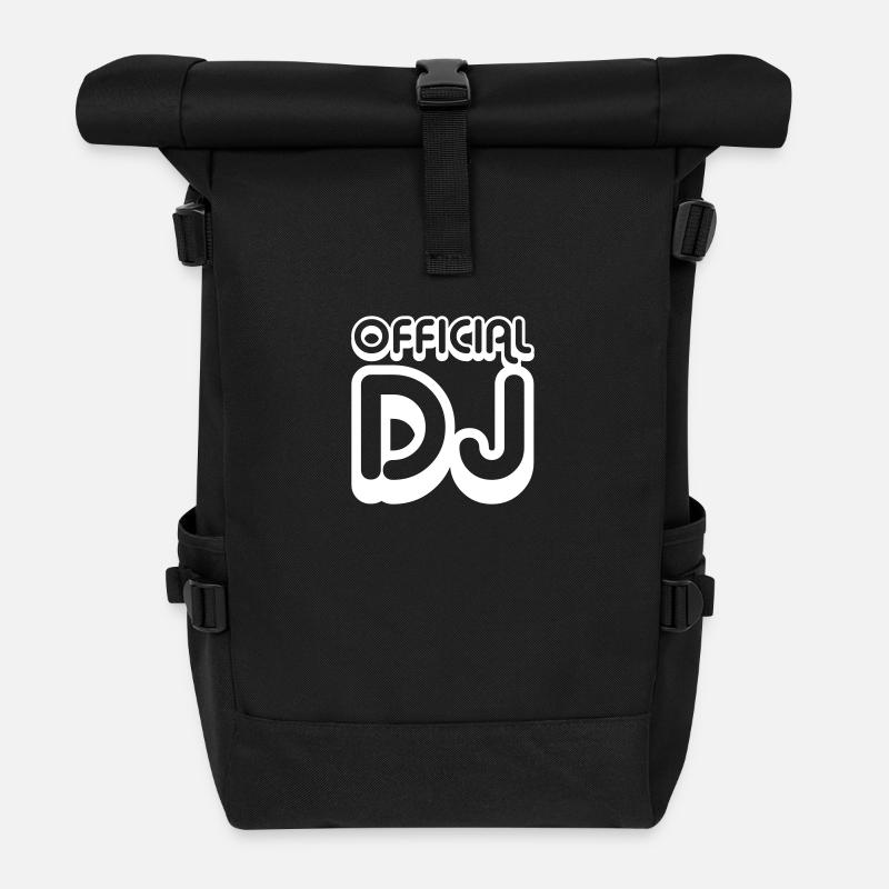 DJ - Sac à dos roll top - noir