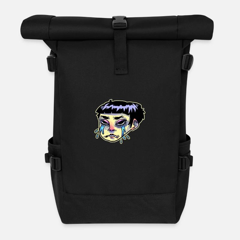 Meh - Rolltop Rucksack - Schwarz