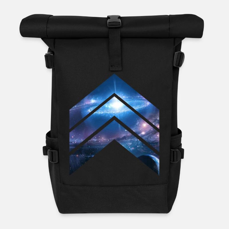 Milkyway Galaxy - Sac à dos roll top - noir