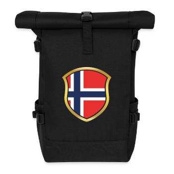 World Champion Champion 2018 wm team Norway png - Roll Top Backpack - black - Front