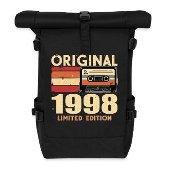 Anniversaire 1998 - Légendaire depuis 1998 Cadeau 1998 - Sac à dos roll top - noir - Devant