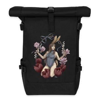 Ostara's Spring Greetings - Roll Top Backpack - black - Front