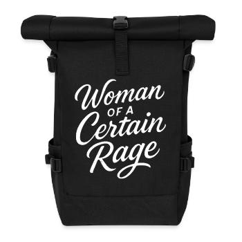 Un cadeau féministe pour les femmes fortes - Sac à dos roll top - noir - Devant