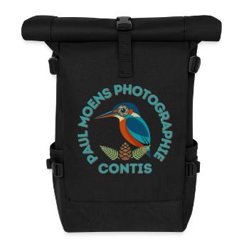 Copie_de_Copie_de_Sans_titre - Rolltop Rucksack - Schwarz - Vorne