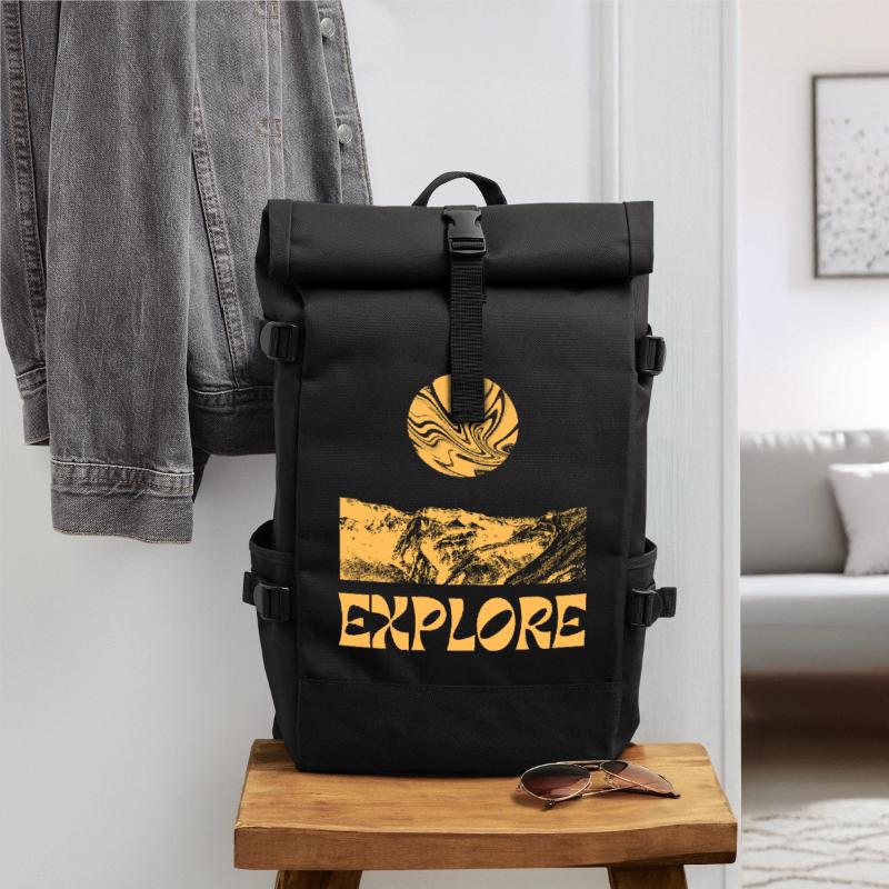 Roll Top Backpack