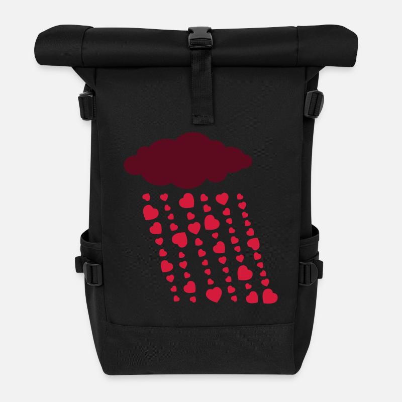 Sturm der Liebe - Rolltop Rucksack - Schwarz