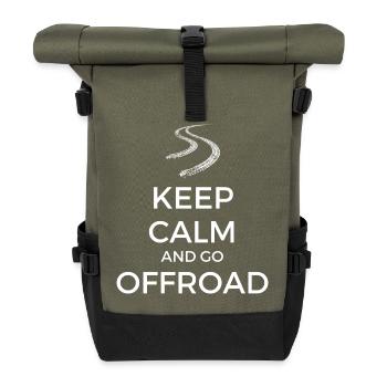 Overlanding Accessories, Overlanding Gear, Offroad - Roll Top Backpack - olive/black - Front