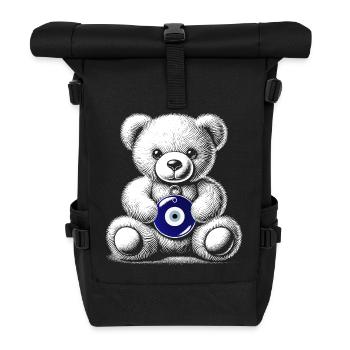 Nazar - Roll Top Backpack - black - Front
