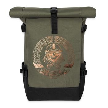 DDR - Blood Type 1:50 - Vintage Copper Edition - Roll Top Backpack - olive/black - Front