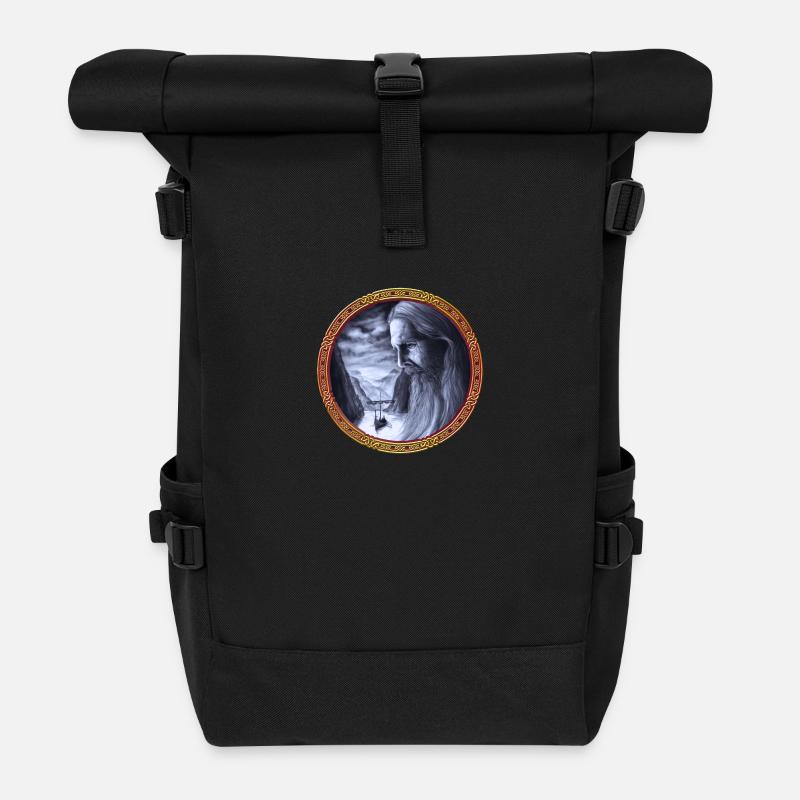 Nordland - Rolltop Rucksack - Schwarz
