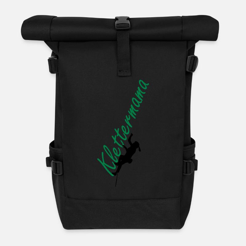 Escalade Mama - Sac à dos roll top - noir