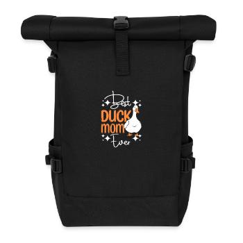 La meilleure maman canard de tous les temps - Sac à dos roll top - noir - Devant
