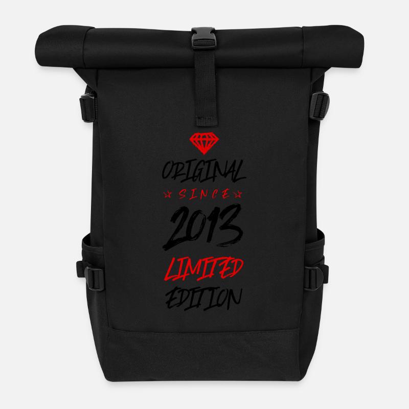 2013 limited edition - Rolltop Rucksack - Schwarz