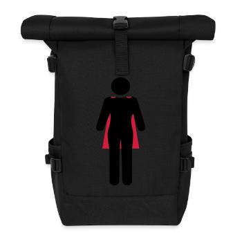 Superwoman - Roll Top Backpack - black - Front