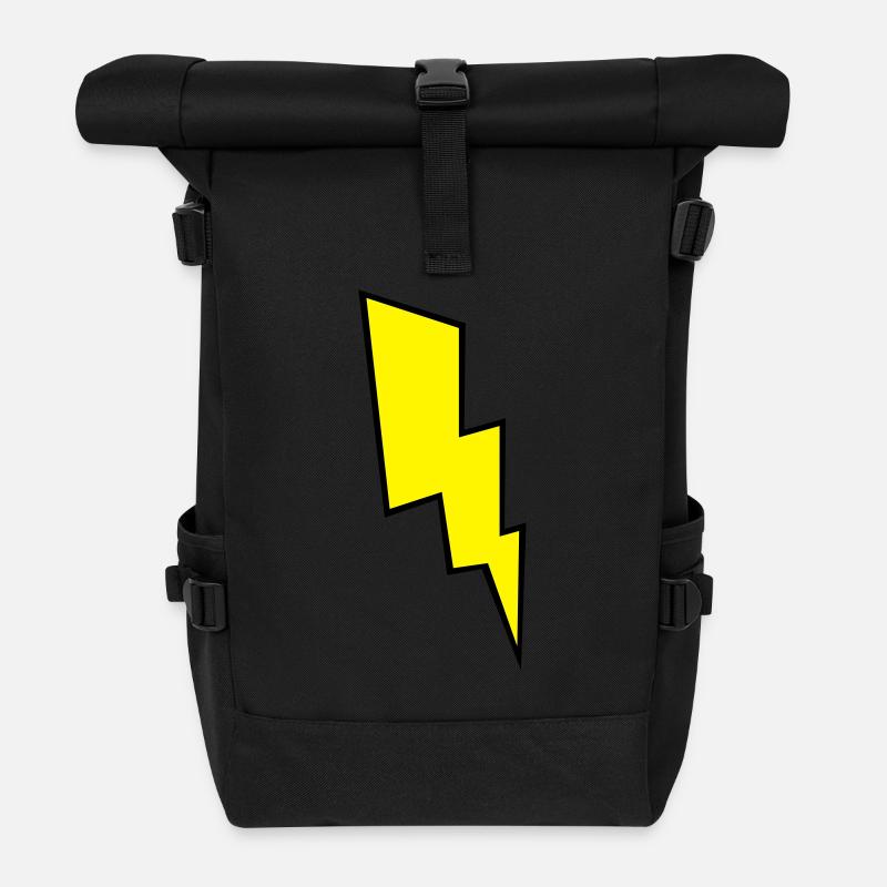 Eclair - Sac à dos roll top - noir