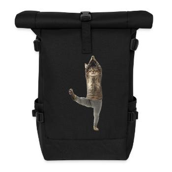 Amerikanisch Kurzhaar - Rolltop Rucksack - Schwarz - Vorne