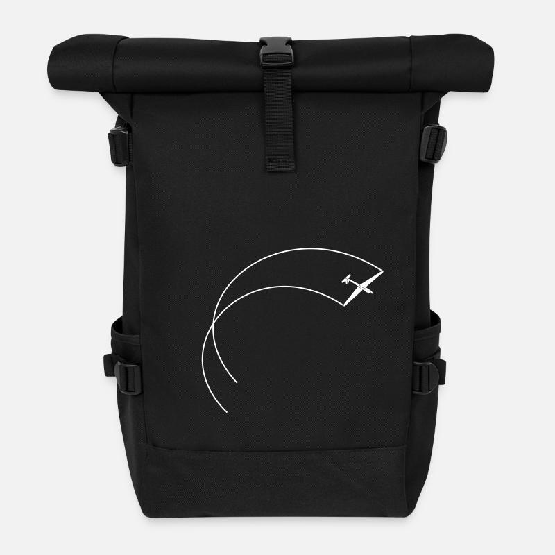 Swift S-1 aerobatic Kunstflug - Rolltop Rucksack - Schwarz