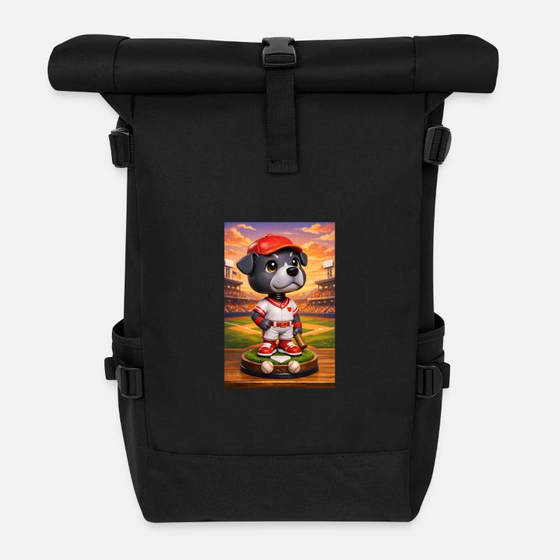 Blueball - Rolltop Rucksack - Schwarz