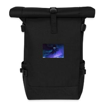 Mankind's Last Stand - Roll Top Backpack - black - Front