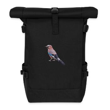 jay am431 - Roll Top Backpack - black - Front