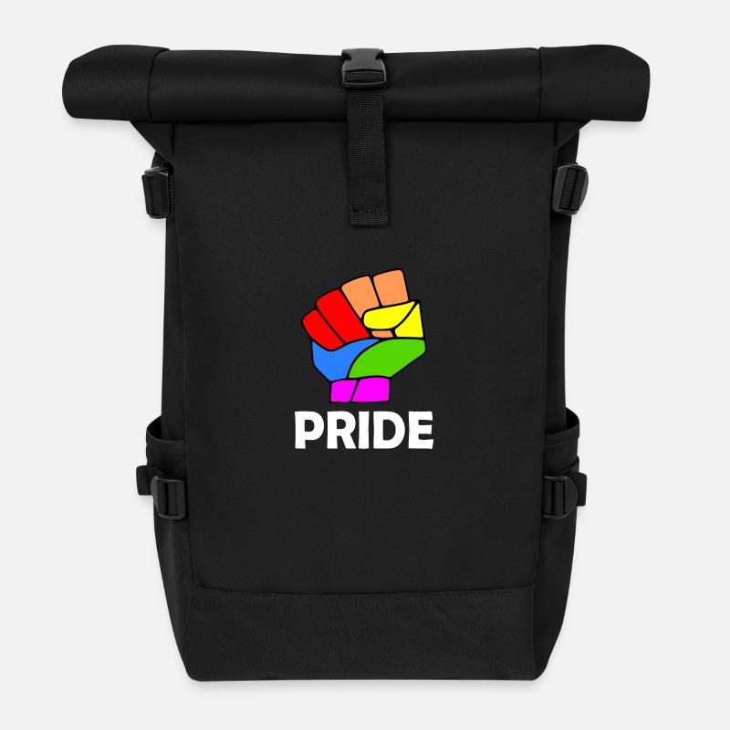 Pride - Rolltop Rucksack - Schwarz