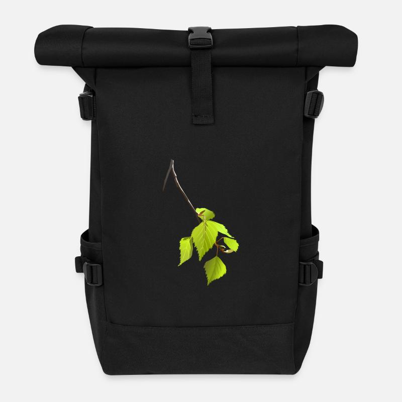 Birke - Rolltop Rucksack - Schwarz
