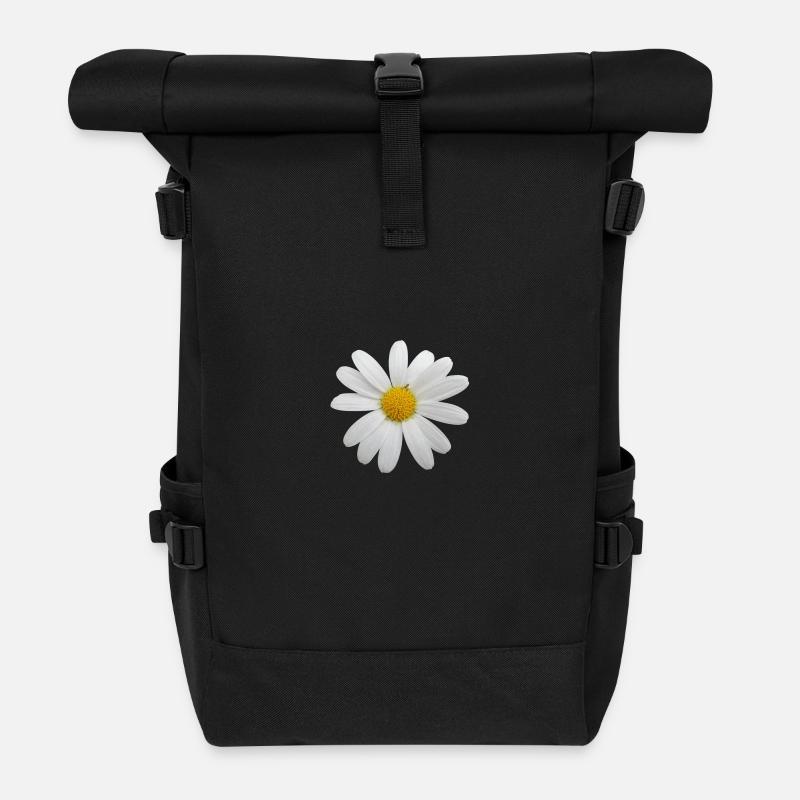 Fleur, Flower - Sac à dos roll top - noir