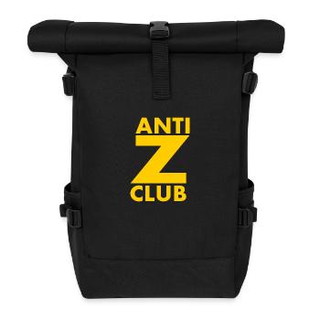 Anti z club - Rolltop Rucksack - Schwarz - Vorne