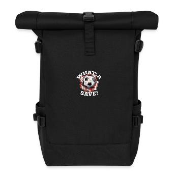 Balle de football - Quelle sauvegarde! - Sac à dos roll top - noir - Devant